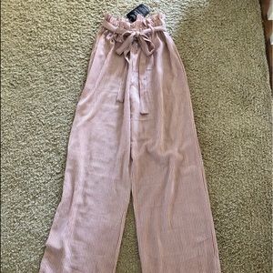 Monteau striped pants, with stretchy waistband